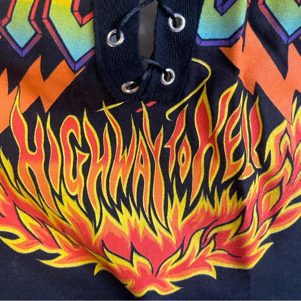 AC/DC Lace Up Shirt - Picture 7 of 10